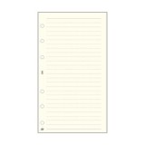 Kalendárium betét, jegyzetlap, L, vonalas, SATURNUS, chamois (NKL326)