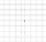 Kalendárium betét, jegyzetlap, personal méret, kockás, FILOFAX, fehér (NFX132905)