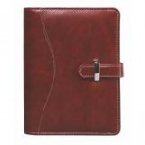 Kalendárium, gyűrűs, betétlapokkal, "L", műbőr, SATURNUS, bordó