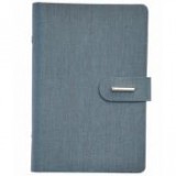 Kalendárium, gyűrűs, betétlapokkal, "M", műbőr, SATURNUS, "232", kék