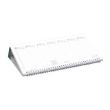 Kalendart 2026 T050 fekvő zöld asztali naptár