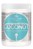 Kallos Kjmn Coconut Tápláló Hajerősítő Pakolás Kókuszolajjal 1L