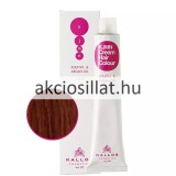 KALLOS KJMN KRÉM HAJFESTÉK 7.45 KÖZÉP SZŐKE RÉZ MAHAGÓNI
