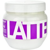 Kallos Latte maszk sérült, vegyileg kezelt hajra 800 ml