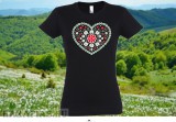 Kalocsai szív 1-fekete póló