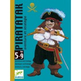 Kalóz csata kártyajáték (DJECO, Piratatax, 55 db lap)