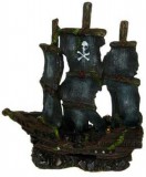 Kalózhajó roncs műgyanta akvárium dekor (420 x 140 x 160 mm)