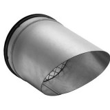 Kályhásbolt.hu Beömlőnyílás horganyzott acélból DN 160 mm - AVU