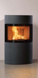 Kályhásbolt.hu Fynn Xtra 2.0 hőtárolós kandallókályha acél front