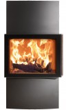 Kályhásbolt.hu Lounge Xtra - nagyképernyős hőtárolós kandallókályha - készleten