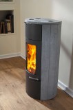 Kályhásbolt.hu Uno Xtra hőtárolós kandallókályha zsírkő burkolattal