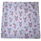 Kámán Lászlóné EV 1171 Bp. Rákoskerti utca 1. Aztadejó balerina nyuszis párnahuzat 45x45 cm