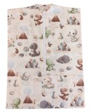 Kámán Lászlóné EV 1171 Bp. Rákoskerti utca 1. Aztadejó bébi dínós oviszsák 40x56 cm