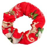 Kámán Lászlóné EV 1171 Bp. Rákoskerti utca 1. Aztadejó karácsonyi hajgumi piros