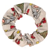 Kámán Lászlóné EV 1171 Bp. Rákoskerti utca 1. Aztadejó karácsonyi hajgumi világoskék manós