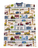 Kámán Lászlóné EV 1171 Bp. Rákoskerti utca 1. Aztadejó munkagépek oviszsák 40x56 cm