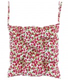 Kámán Lászlóné EV 1171 Bp. Rákoskerti utca 1. Aztadejó székpárna meggyes 40x40 cm