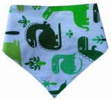 Kámán Lászlóné EV 1171 Bp. Rákoskerti utca 1. Dínós nyálkendő