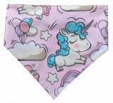 Kámán Lászlóné EV 1171 Bp. Rákoskerti utca 1. Unikornisos nyálkendő