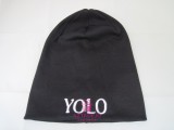 Kámán Lászlóné EV 1171 Bp. Rákoskerti utca 1. Unisex sapka YOLO felirattal fekete