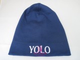 Kámán Lászlóné EV 1171 Bp. Rákoskerti utca 1. Unisex sapka YOLO felirattal sötétkék