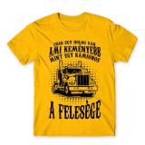 Kamionos Feleség - férfi póló