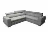 Kanizsa Trend Armano (Alabama) jobbos sarokkanapé ágyfunkcióval - világosszürke