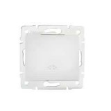 KANLUX 24719 DOMO 01-1070-202 Kereszt váltó kapcsoló (107) fehér