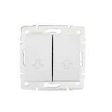 KANLUX 24722 DOMO 01-1100-202 Redőny kapcsoló fehér