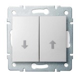 KANLUX 25077 LOGI 02-1100-102 Redőny kapcsoló 10AX - 250V~