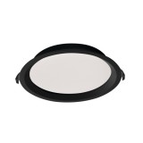 KANLUX 26382 TIBERI CCT 23-29W-B LED panel max 29,4W 3000.3500.4000K IP44.20 fekete