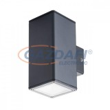 KANLUX 29001 GORI EL 235 D, LED Kültéri fali lámpa, GU10, IP44, 35 W, antracit