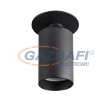 KANLUX 29311 falon kívüli spot lámpa 220V max. 35W IP20 fekete kerek GU10