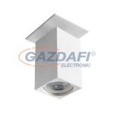 KANLUX 29312 falon kívüli spot lámpa 220V max. 35W IP20 fehér szögletes GU10