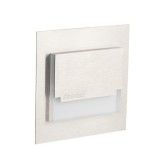 KANLUX 32490 SABIK MINI LED NW lépcsővilágító lámpa 12V DC 0.8W 12V DC 14lm 4000K IP20 rozsdamentes acél