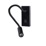 KANLUX 32522 TONIL II LED B lámpa 3,3W 220-240V AC 145lm 3000K IP20 fekete