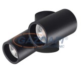 KANLUX 32952 falon kívüli spot lámpa 220V 2x max 10W IP20 fekete GU10