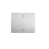 KANLUX 32963 LOGI 02-0020-043 nyomólap 2 pólusú kapcsolóhoz ezüst ezüst