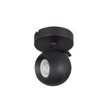 KANLUX 33671 GALOBA EL-1O B lámpa fali-mennyezeti lámpa max 35W 220-240V AC GU10 IP20 fekete