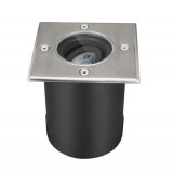 KANLUX 36431 BERG AD-7L lámpa GU10 BERG szögletes max 7W 220-240V AC GU10 IP67 rozsdamentes acél