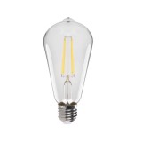 KANLUX 37248 XLED ST64C7,8W-NW fényforrás E27 7,8W 220-240V AC 1055lm E27 4000K átlátszó