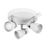 Kanlux ENALI EL-3O W falon kívüli hármas spot 28764 fehér