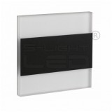 Kanlux lépcsővilágító LED lámpatest TERRA LED fekete, természetes fehér 26848