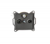 Kanlux RTV-sat végzáró antennacsatlakozó aljzat LOGI