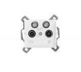 Kanlux TV-2xSAT, végzáró csatlakozóaljzat LOGI