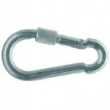 karabiner 10x100 horg din-5299d, csavarbiztosítással