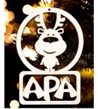 Karácsonyfa dísz, Apa, rénszarvas