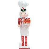 Karácsonyi Diótörő Figura - Mézeskalácsos Szakács 38cm