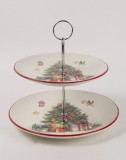 Karácsonyi emeletes Kínáló tál 172928