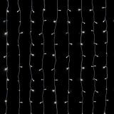 Karácsonyi függöny világítás 2*2m hideg fehér IP44